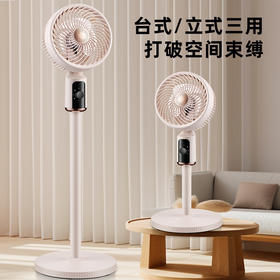 【2025风扇界新宠🔥】金正空气循环扇💨超静音+三用设计，卧室凉爽神器，夏天从此无声更舒适！