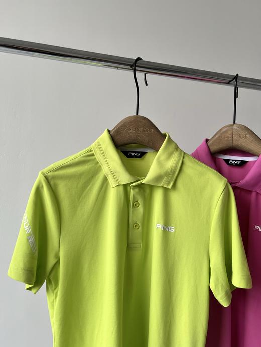 PIN G原单男款POLO衫，超级夏天的颜色，领子有设计感，韩国🇰🇷面料，超舒服，袖子印花，推荐款！ 商品图2