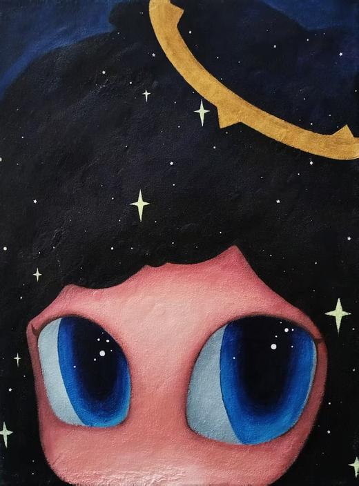 山谷里《神秘的灵魂》原作 商品图0