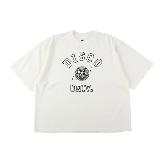 is-ness DISCO UNIV. T-SHIRT 音乐系列廓形短袖T恤 迪斯科大学 商品图2