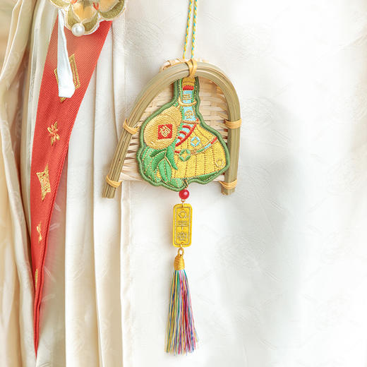 2025端午香包系列 养身香包、五彩手绳 原创设计 配赠礼盒 商品图6