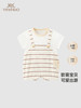 英氏纯棉连体衣男宝短袖透气婴儿衣服YRHBJ2Q341A 商品缩略图0