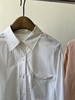 25春款，原单衬衫，100有机棉，质感高级满满，极简设计，老钱风满满，衣柜里必不可少的单品，简单的廓形，单穿或者做叠穿都好看，百搭神器，无论日常通勤，或者出入职场都毫无压力！推荐！ 商品缩略图3