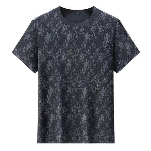 【DWP】大依优型大码短袖T恤圆领体恤加肥加大男士大号透气舒适夏季半袖 商品图0