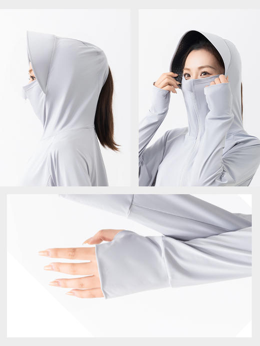 【购买2件/99元】【秀黛】女时尚斗篷皮肤衣女士防晒衣S2778003T【门店同款】【如遇缺货自动退款，介意勿拍】 商品图3