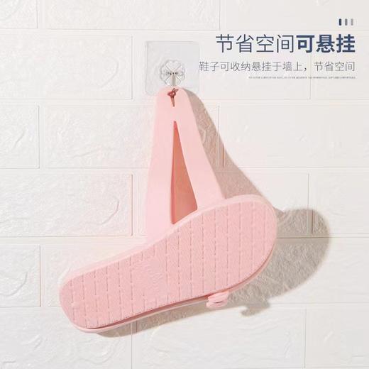 夏上新【五一出行装备 ！巨方便！可悬挂不占地!】旅行便携拖鞋 折叠旅游收纳 酒店浴室防滑沙滩凉拖 商品图1