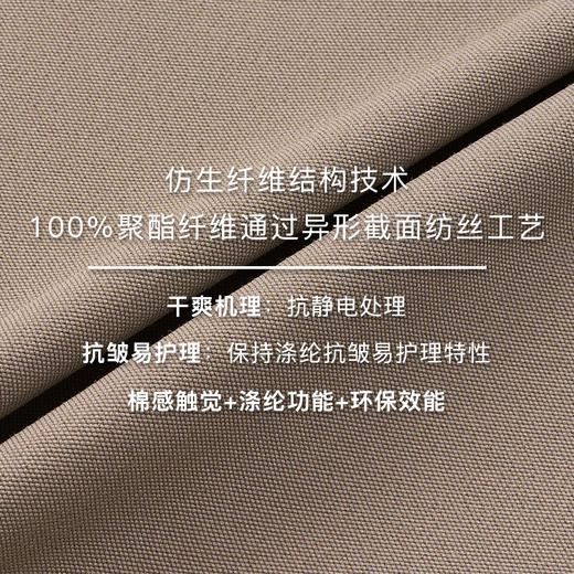 lost in echo2025春夏新款高级牛角扣立体大口袋茧型宽松风衣外套 商品图2