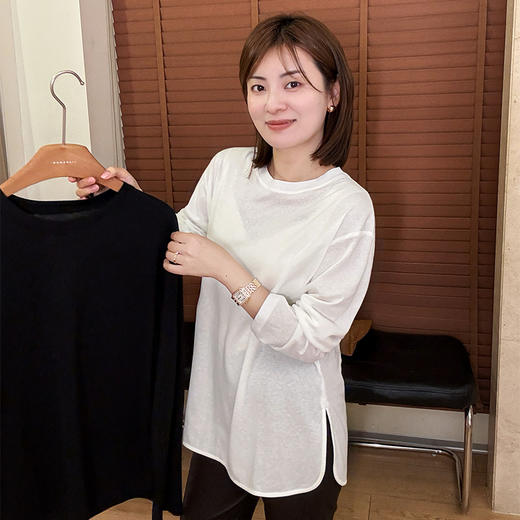 【不换不退】良木礼百搭打底长T(m522) 商品图2