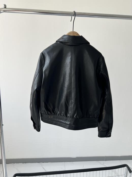 25春款，原单PU外套，韩国🇰🇷客供面料，软软的，而又不失挺括感，超好打理，简单的机车夹克，配牛仔裤和半裙都好看！数量不多！ 商品图6