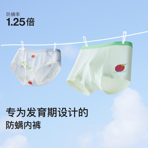 【品牌直发】ubras旗下likeuu亲子儿童内裤系列亲子冰丝凉感/男女童小番茄内裤 商品图7