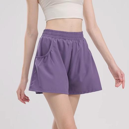 跃牌【瑜堂系列】运动短裤女夏季休闲跑步户外健身裤高腰提臀居家短裤JYMA072 商品图2