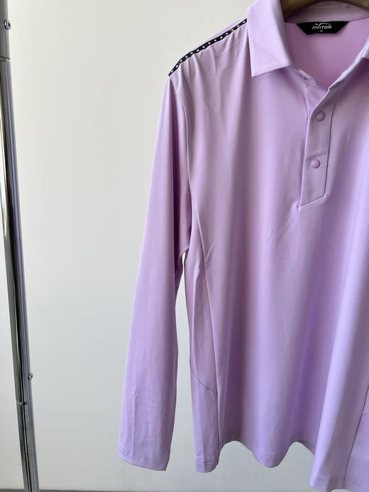 25春款，男款POLO衫，经典百搭的一款，面料有弹力，超舒服，胸前立体LOGO，肩部装饰条，整件衣服并不单调！数量不多！ 商品图7