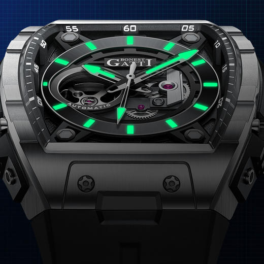 布加迪（BONESE GATTI)德表自动机械手表商务风 商品图6