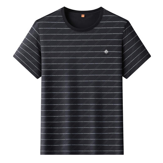 【DWP】大依优型大码短袖T恤圆领体恤加肥加大男士大号透气舒适夏季半袖 商品图0