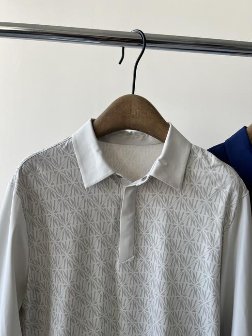 25春款，高尔夫🏌男款POLO衫，纯单货，韩国🇰🇷客供面料，有质感，印花拼接设计，面料有弹力，超舒服，数量不多！ 商品图4