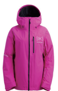 25/26BURTON雪服W AK GORE UPSHFT JK VERY BERRY