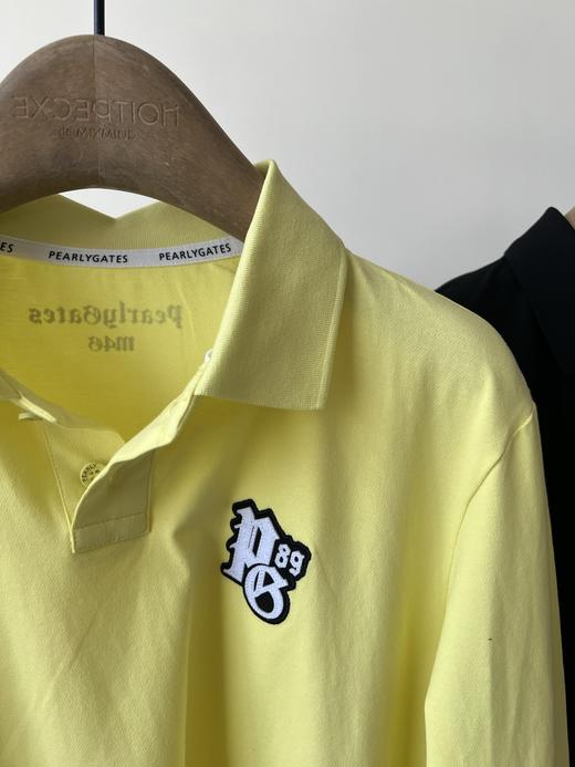 福利款，💕💕💕，福利款，男款ＰG原单，棉混纺面料，超有质感，简单的翻领设计，胸前LOG O设计，袖口有刺绣标，后背印花，好搭帅气！尺码不全！ 商品图3