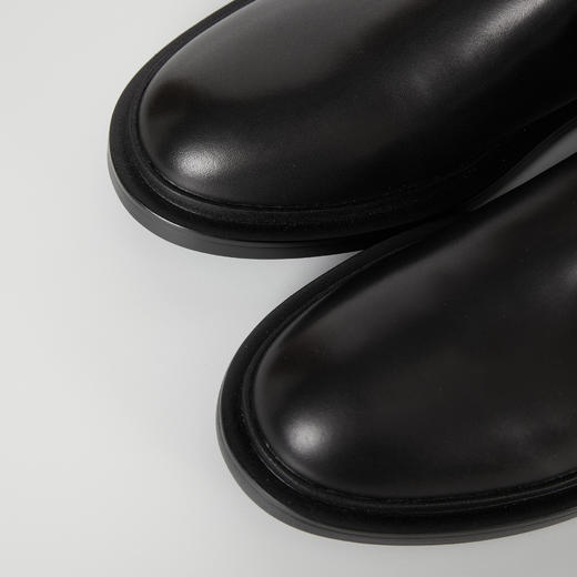 ROMI STUDIO长腿丽器高定意大利胎小牛配羊皮高筒骑士靴 B2239 商品图7