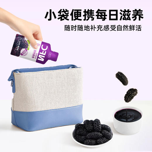 宁之春 桑葚原浆礼盒 2700ml（30ml*90袋） 商品图3