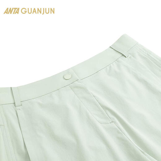 【冠军超值】安踏全天候系列 COOLMAX吸湿速干女子夏季梭织五分短裤162430502 商品图2