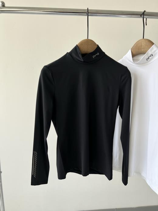 PI NG半高领高尔夫🏌‍♀打底衫，纯原单货，韩国🇰🇷客供面料，四面弹，舒服透气性好，运动健身或者日常穿都超舒服，经典的半高领设计，百搭！ 商品图1