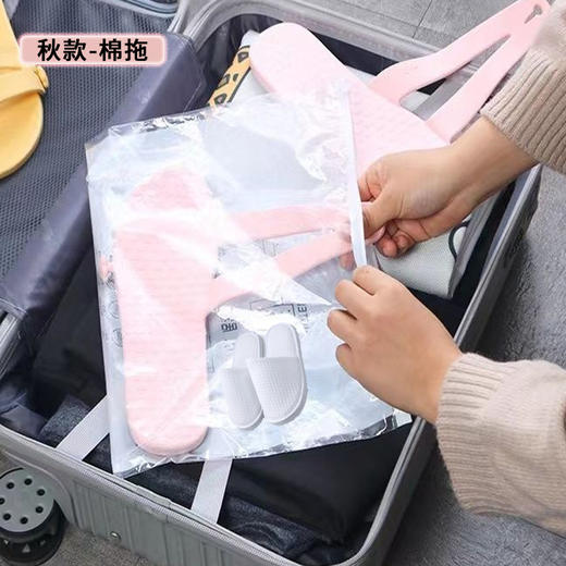 夏上新【五一出行装备 ！巨方便！可悬挂不占地!】旅行便携拖鞋 折叠旅游收纳 酒店浴室防滑沙滩凉拖 商品图0