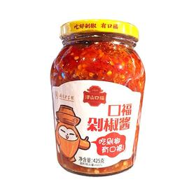 津山口福 剁椒酱 425g/瓶