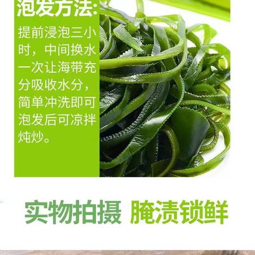 【10斤整箱新鲜❗️盐渍海带丝】甄选当季新鲜海带作为原材料加工而成，肉质饱满脆嫩爽口有嚼劲，短丝海带凉拌非干货火锅食材L 商品图2
