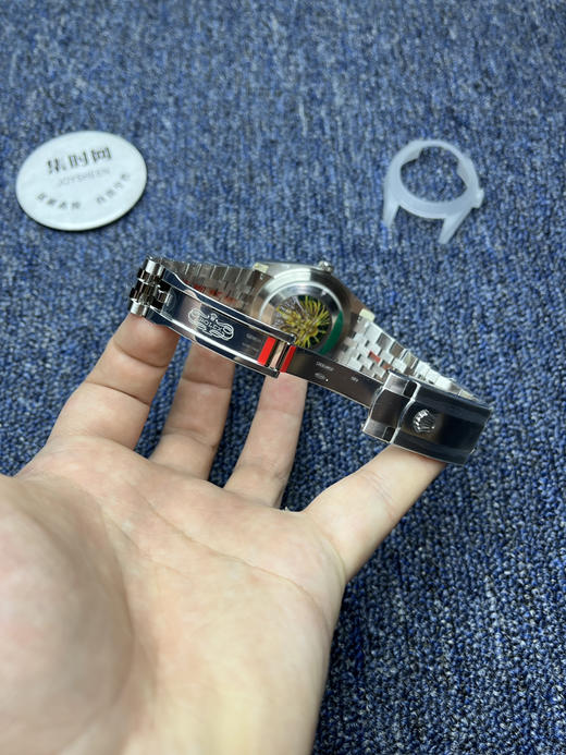 C厂劳力士日志型41mm 蓝色盘 3235机 五珠链 904L钢 男士腕表 商品图7