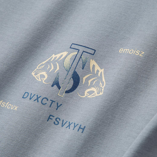 【棉质】【DWP】大依优型大码短袖T恤圆领体恤加肥加大男士大号透气舒适夏季半袖 商品图6