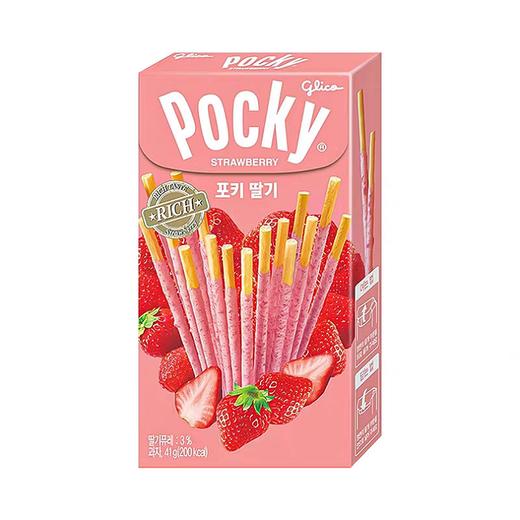 韩国格力高海太草莓味饼干棒 商品图0
