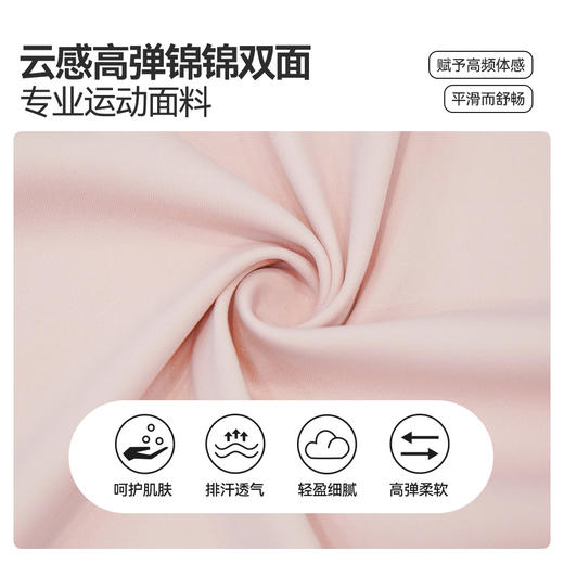 瑜伽服女新款带胸垫网纱交叉美背长袖t恤运动户外健身服上衣 商品图3