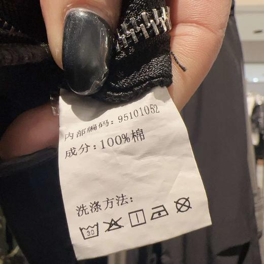 MZ双口袋牛仔马甲（黑白）夏季951010520321 商品图5