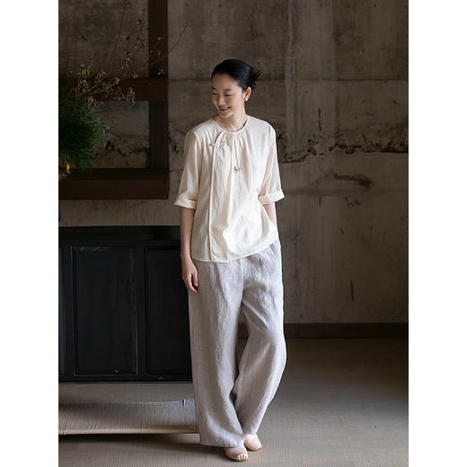 牧衣游原创 新疆棉刺绣炒色短外套 限量福利款 入夏不支持会员折 商品图2