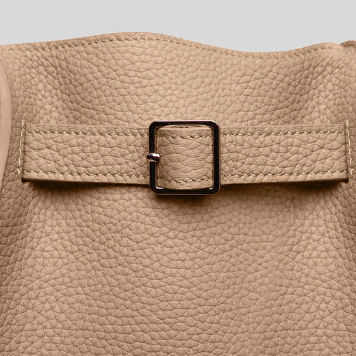 ROMI STUDIO“简约随性”气质百搭肌理感荔枝纹手提斜挎托特包B3550 商品图5