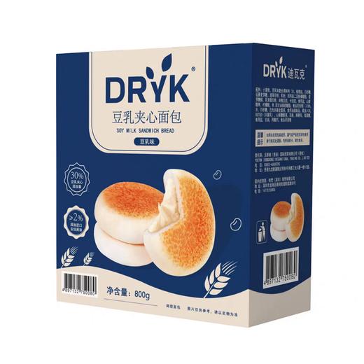 DRYK迪瓦克豆乳夹心面包(豆乳味，约含20小包) 商品图11