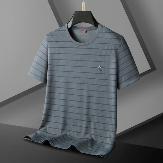 【DWP】大依优型大码短袖T恤圆领体恤加肥加大男士大号透气舒适夏季半袖 商品图5