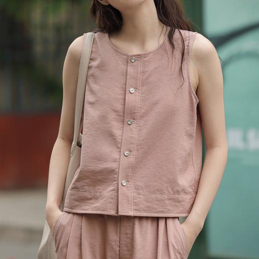 下单后3-7天发货！【郎奴华菲LONGNVFAIR】 利落小帅气休闲套装  斜纹天丝棉! 商品图3