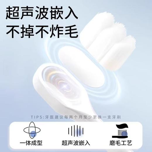 儿童牙刷软毛宝宝0-12岁婴幼儿牙膏小孩换牙专用 商品图3