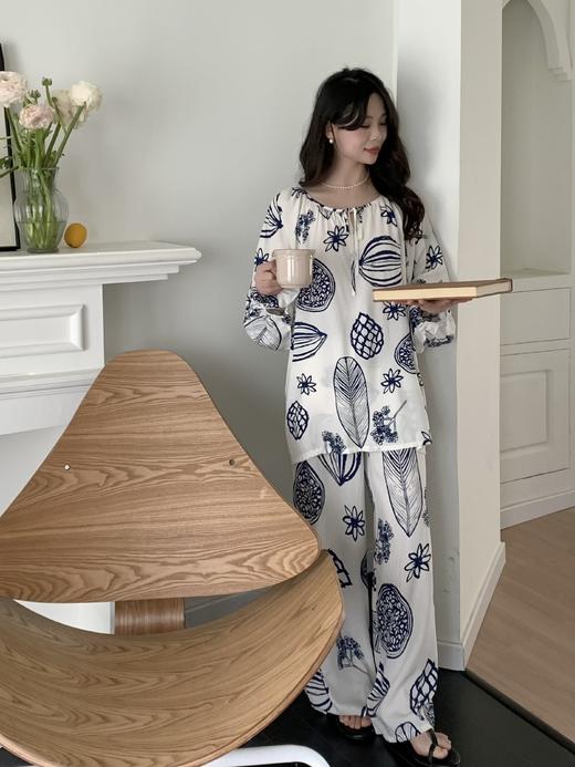 氛围感棉绸亲肤居家睡衣 商品图13