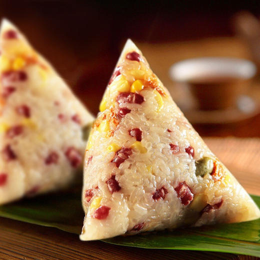 【36.9元任选10枚，十堰主城区包邮】益多粽子甜粽 清香白玉粽/红袍豆沙粽/金丝蜜枣粽/鲜肉粽/香菇鸡肉粽/蛋黄鲜肉粽 多口味可选  商品图1