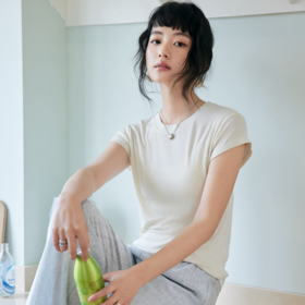 德国MONZECI KOIMS醋酸羊毛莱赛尔短袖【澳洲黄金羊毛+奥地利天丝+美国伊士曼醋酸】