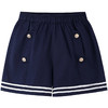 【实体店同款】女童全腰梭织短裤夏季新款安奈儿童装AG526687 商品缩略图5