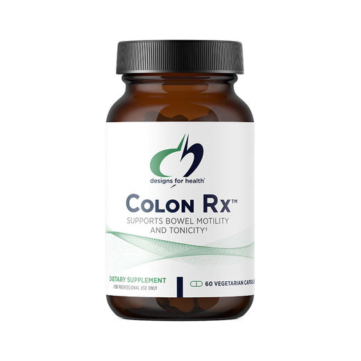 【效期至27年8月】肠动力支持胶囊 designs for health   Colon Rx  60粒/瓶 商品图0