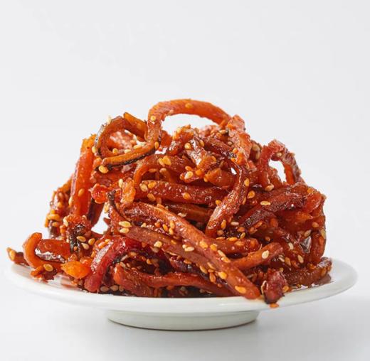 (海鲜辣条）海狸先生香辣鳗鱼丝80g*4袋 商品图2