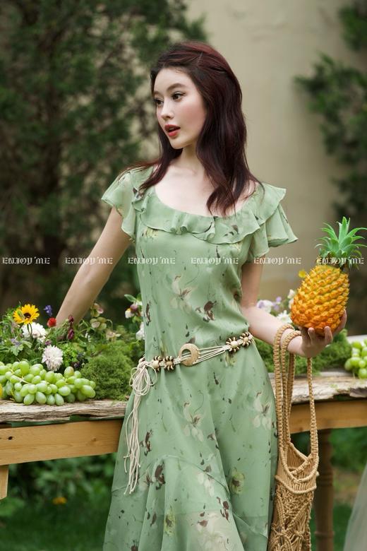 【门店同款】ENJOY夏季“悠然之境”不规则度假裙 162406206 商品图1