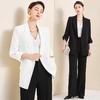 IWY/新款七分袖白色休闲西装外套设计感百搭职业装 ACP0789 商品缩略图0
