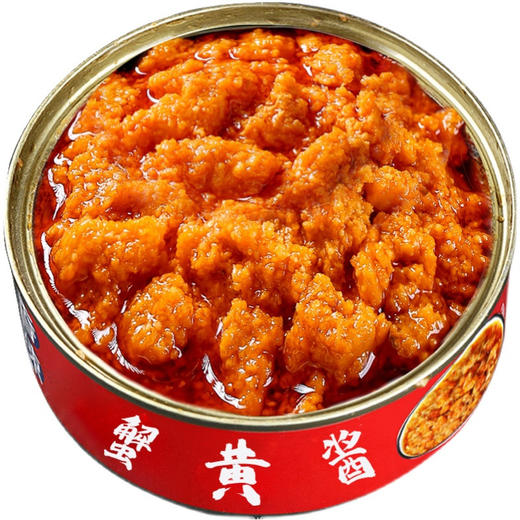 【百搭下饭❗️油浸蟹黄酱】蟹黄酱拌面拌饭口口满足，螃蟹粉蟹肉纯蟹膏酱料，下饭酱拌饭拌面鲜香螃蟹酱罐头L 商品图4