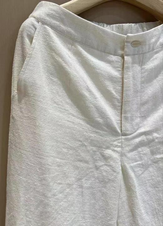 【线上专属】阔腿裤（25709027白海棠） 商品图2