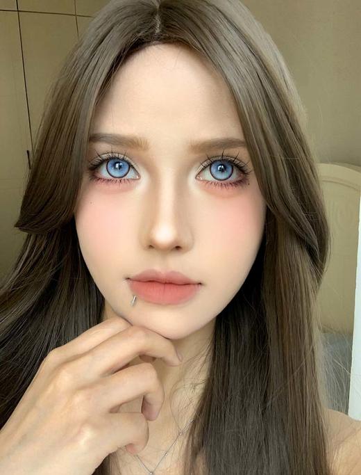 Hot girls（Hotgirl） 半年抛美瞳 厌世玛丽苏 直径14.5mm着色13.8mm 商品图1